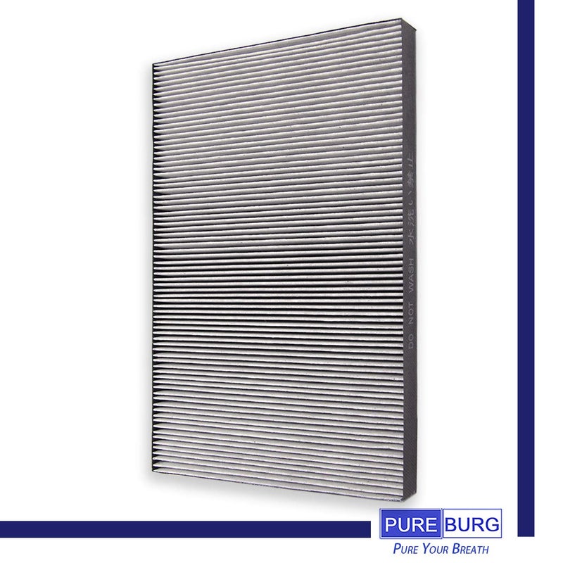 PUREBURG Replacement Filter Compatible with Sharp FP-F50UW KC-830U FP-P30U Air Purifiers FZ-F50HFU FZ-P30SFU,1-Pack HEPA Activated Carbon 2-in-1 - Image 3